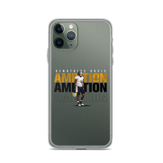 Dematrius Davis "Ambitions" iPhone Case - Fan Arch