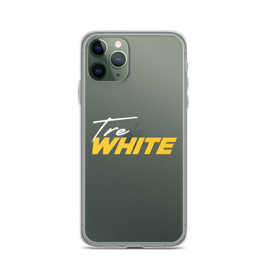 Tre White "Signature" iPhone Case - Fan Arch
