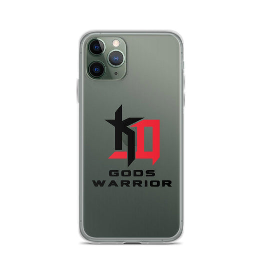 Kailon Davis "God's Warrior" iPhone Case - Fan Arch