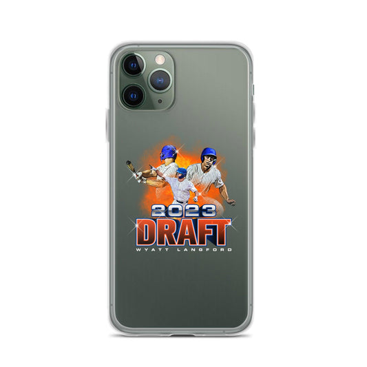 Wyatt Langford "MLB Draft" iPhone Case - Fan Arch