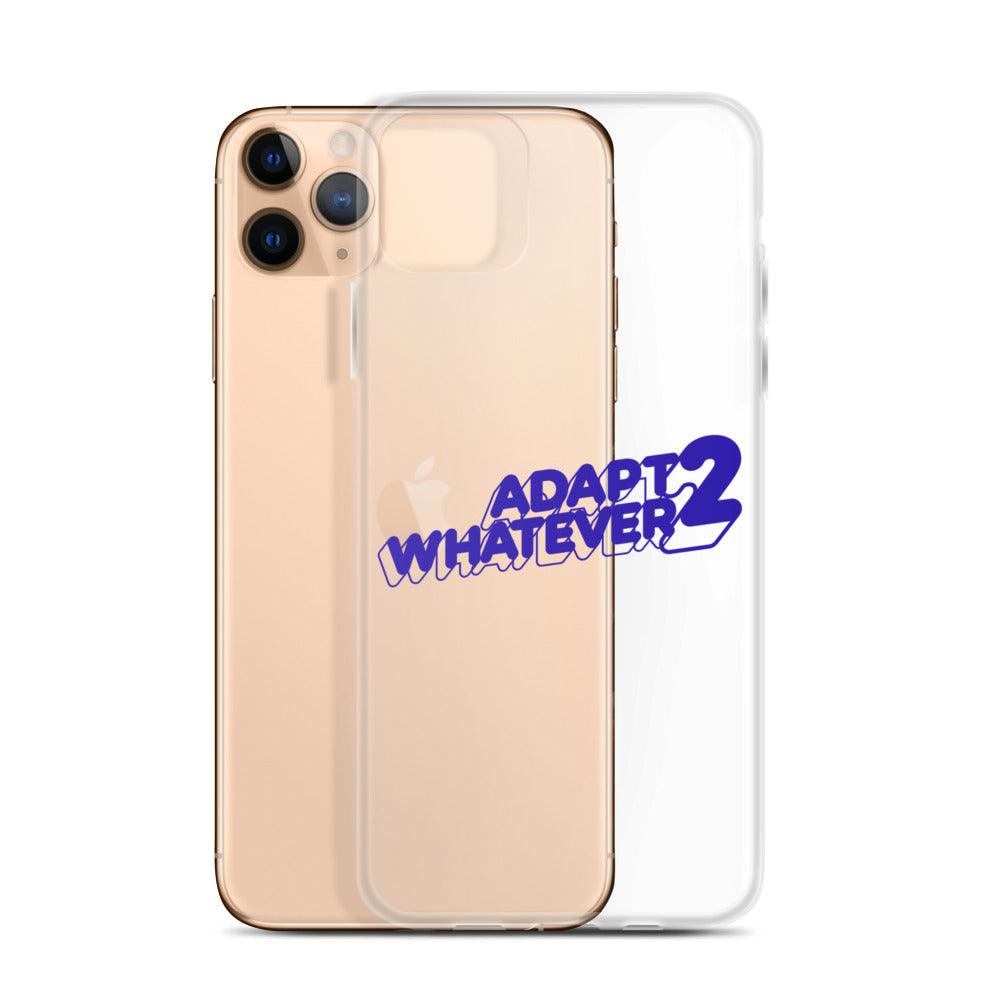 Korey Banks Jr. "Adapt 2 Whatever" iPhone Case - Fan Arch