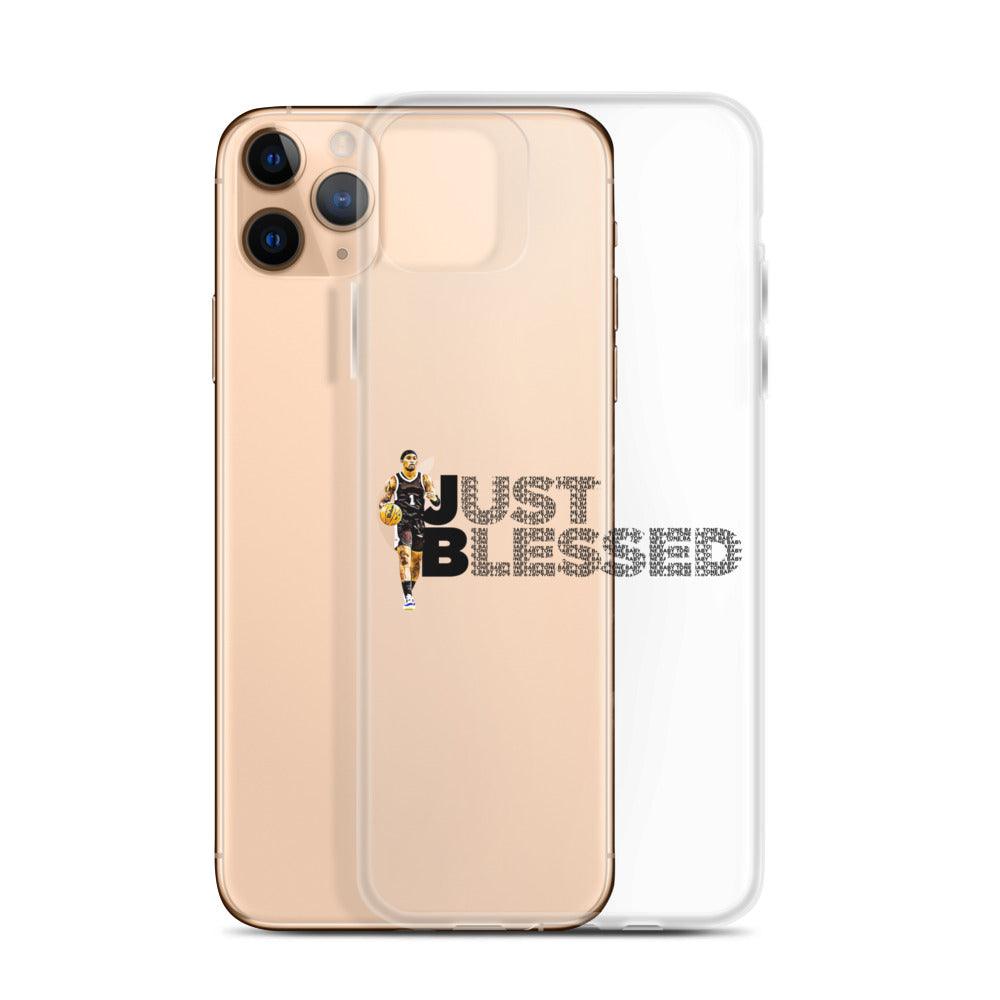 Jordan Burns "Just Blessed" iPhone Case - Fan Arch