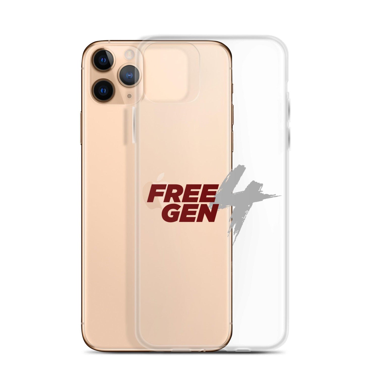 DeCarlos Nicholson "Free Gen4" iPhone Case - Fan Arch