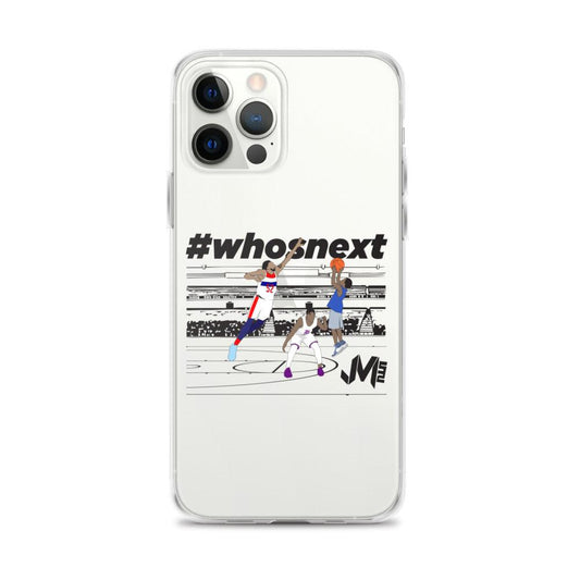 Jordan McRae “Who’s Next” iPhone Case - Fan Arch