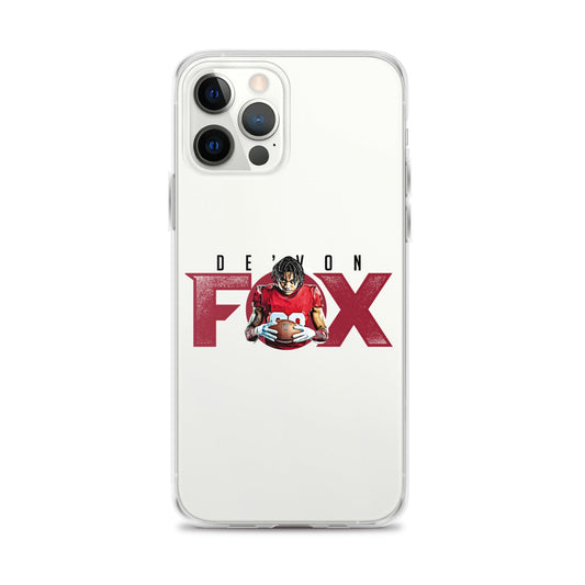 De'Von Fox "Gameday" iPhone Case - Fan Arch