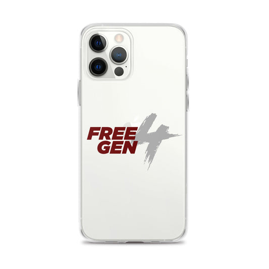 DeCarlos Nicholson "Free Gen4" iPhone Case - Fan Arch