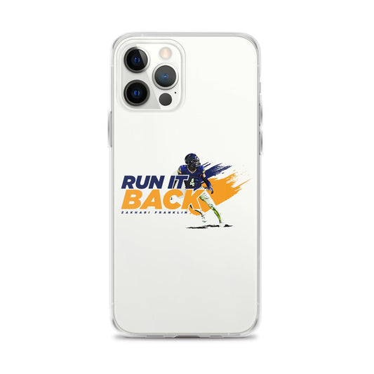 Zakhari Franklin "Run It Back" iPhone Case - Fan Arch