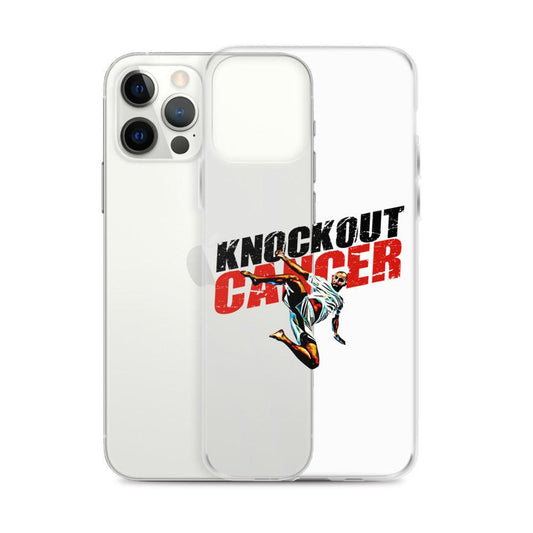 Giga Chikadze "Knockout Cancer" iPhone Case - Fan Arch