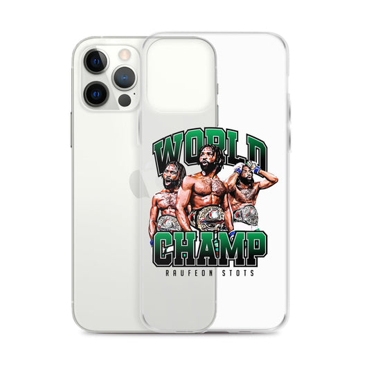 Raufeon Stots "World Champ" iPhone Case - Fan Arch