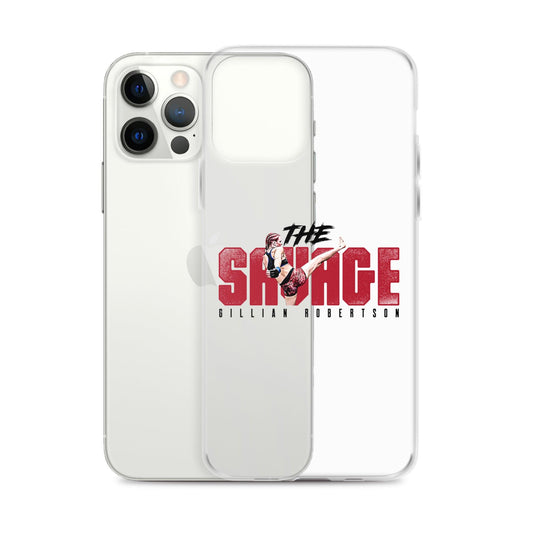 Gillian Robertson "The Savage" iPhone Case - Fan Arch