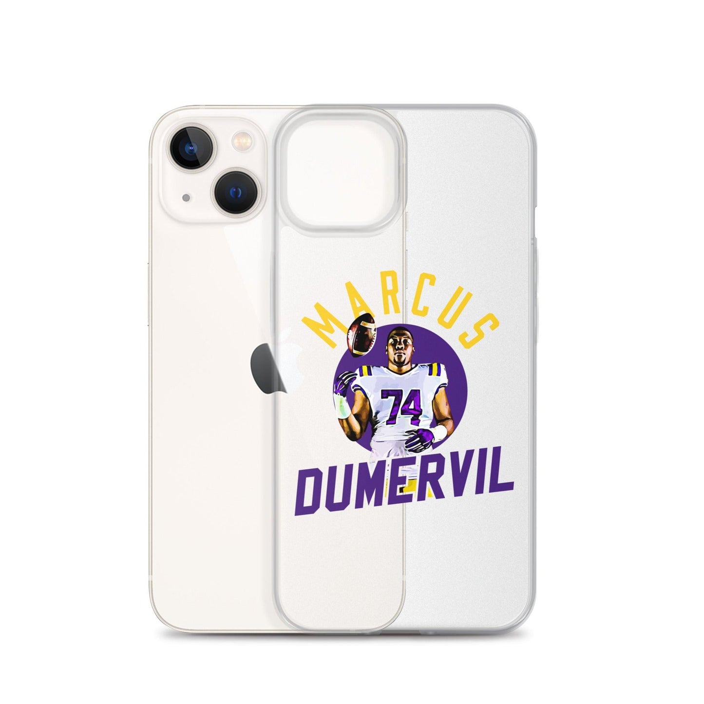 Marcus Dumervil "Game Ready" iPhone Case - Fan Arch
