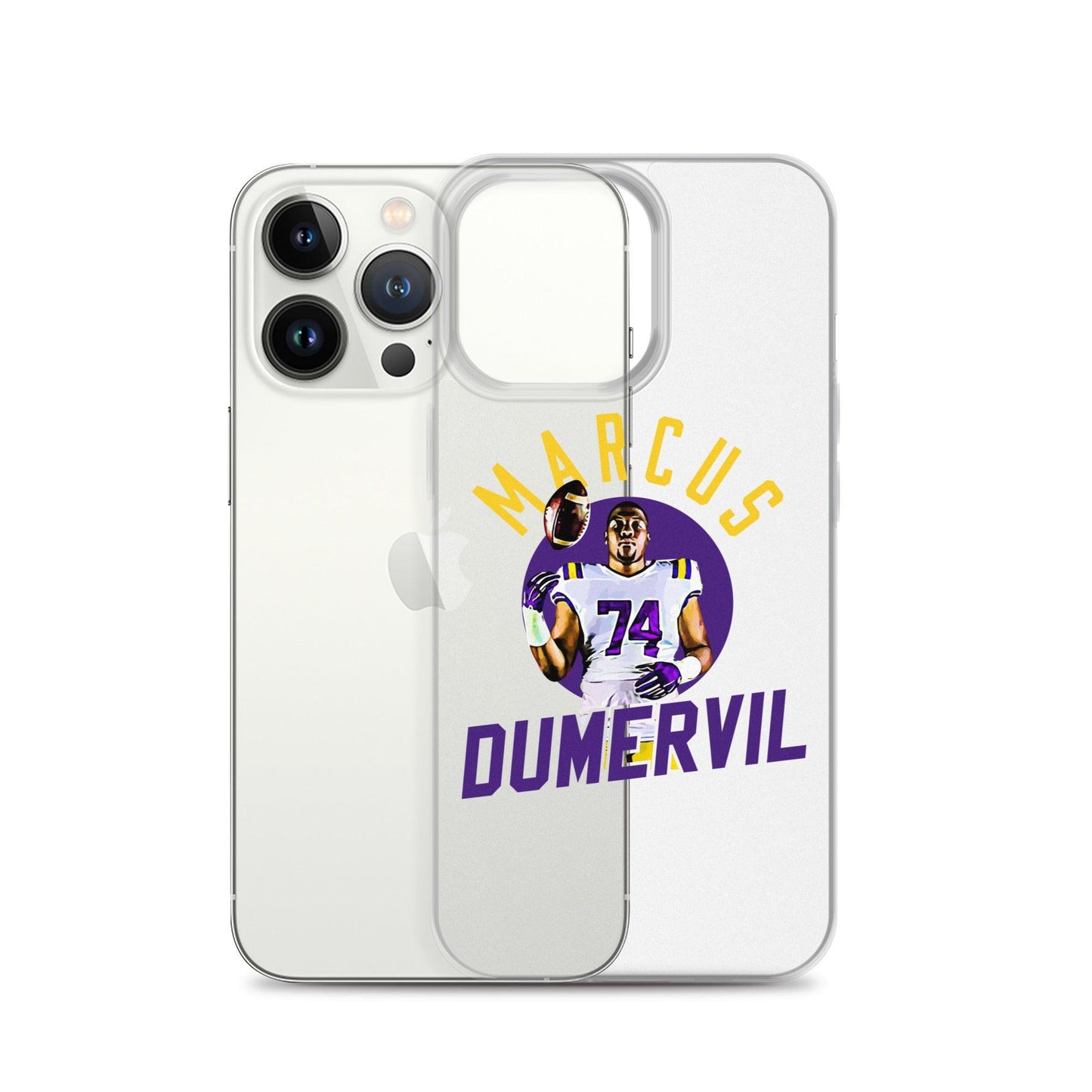 Marcus Dumervil "Game Ready" iPhone Case - Fan Arch