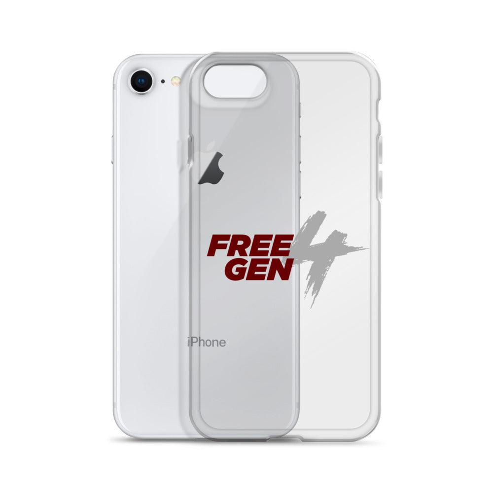 DeCarlos Nicholson "Free Gen4" iPhone Case - Fan Arch