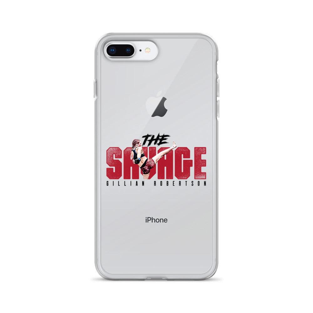 Gillian Robertson "The Savage" iPhone Case - Fan Arch