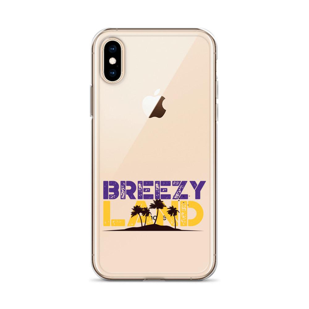 Bashaud Breeland "BREEZY LAND" iPhone Case - Fan Arch