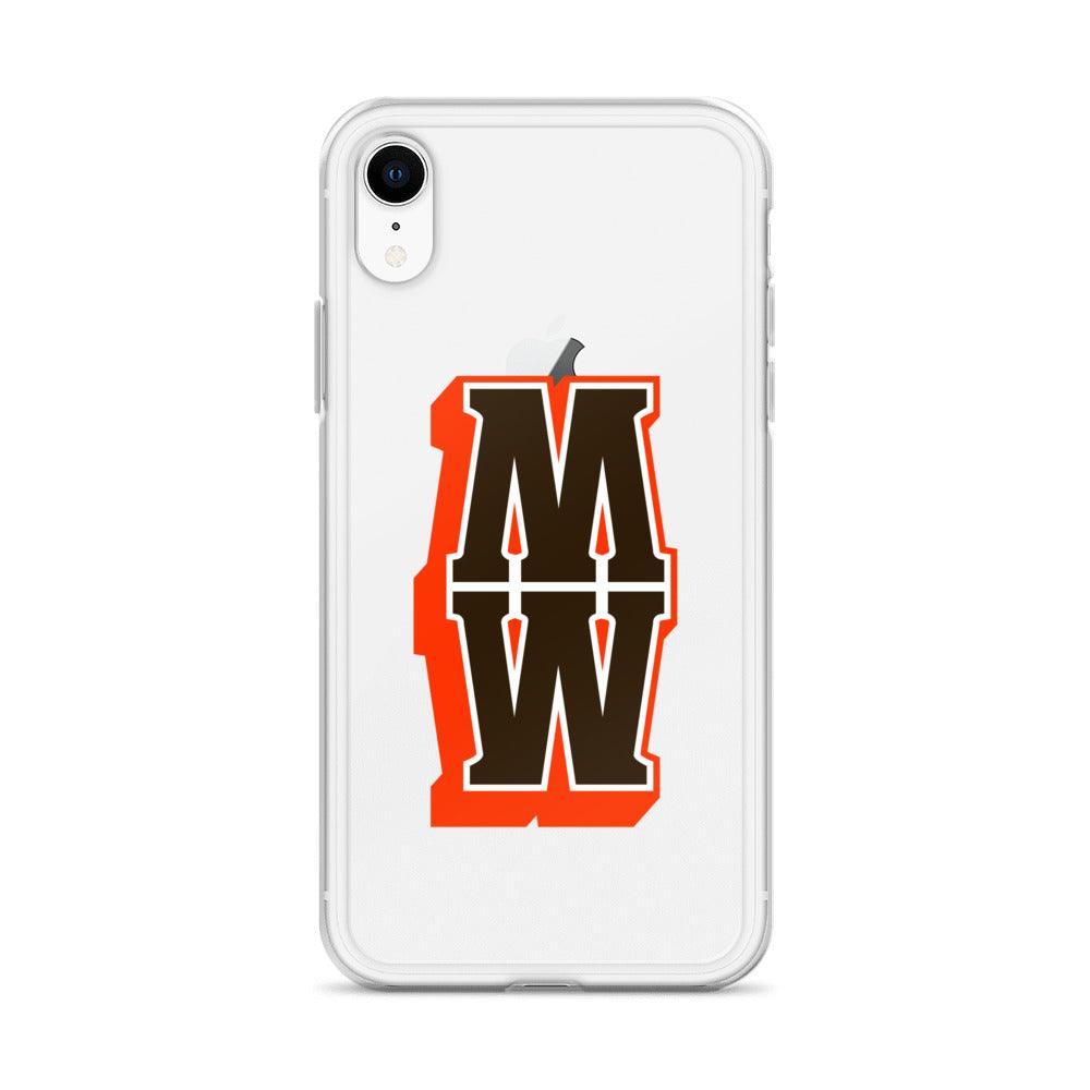 Mack Wilson "MW" iPhone Case - Fan Arch