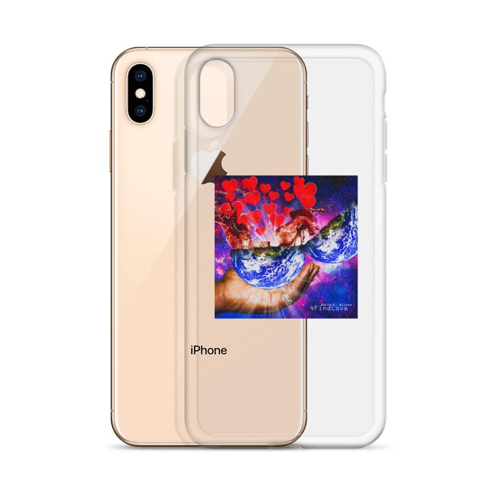 David E. Wilson "4FindLove" iPhone Case - Fan Arch