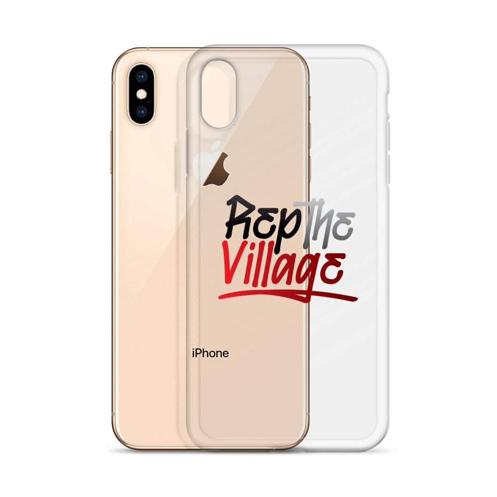 Delrick Abrams Jr. "Rep The Village" iPhone Case - Fan Arch