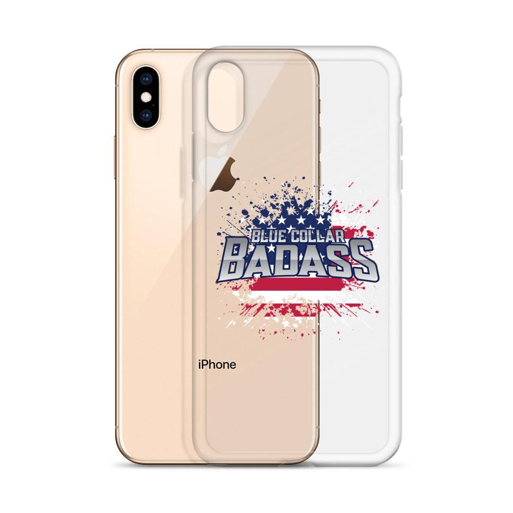 Clay Guida "Blue Collar Badass" iPhone Case - Fan Arch
