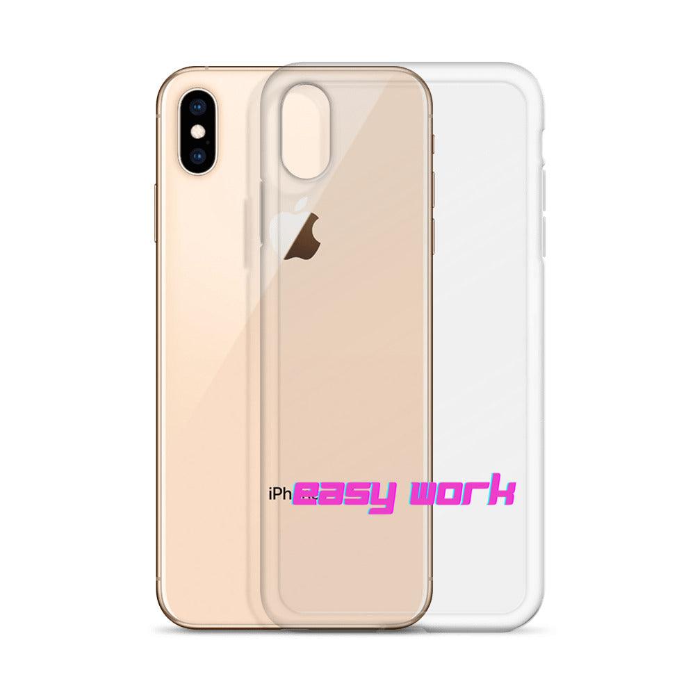 Quintaveon Poole "Easy Work" iPhone Case - Fan Arch