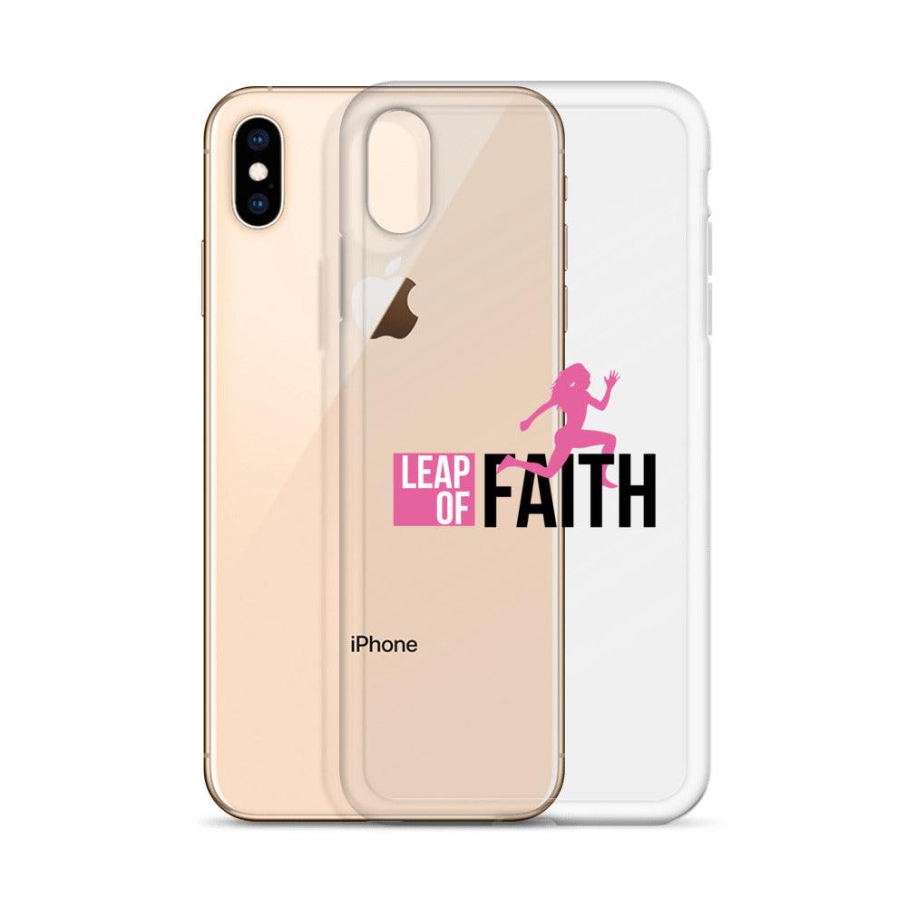 Christabel Nettey "Leap of Faith" iPhone Case - Fan Arch