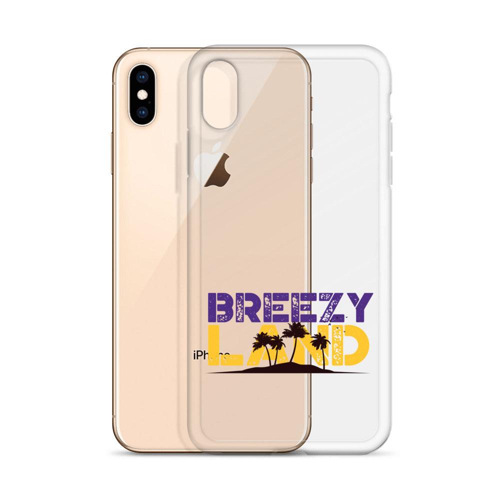 Bashaud Breeland "BREEZY LAND" iPhone Case - Fan Arch