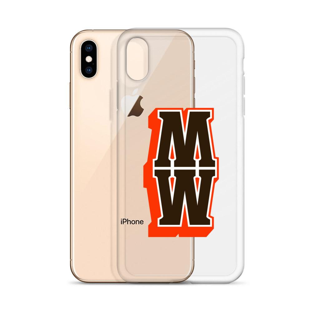 Mack Wilson "MW" iPhone Case - Fan Arch