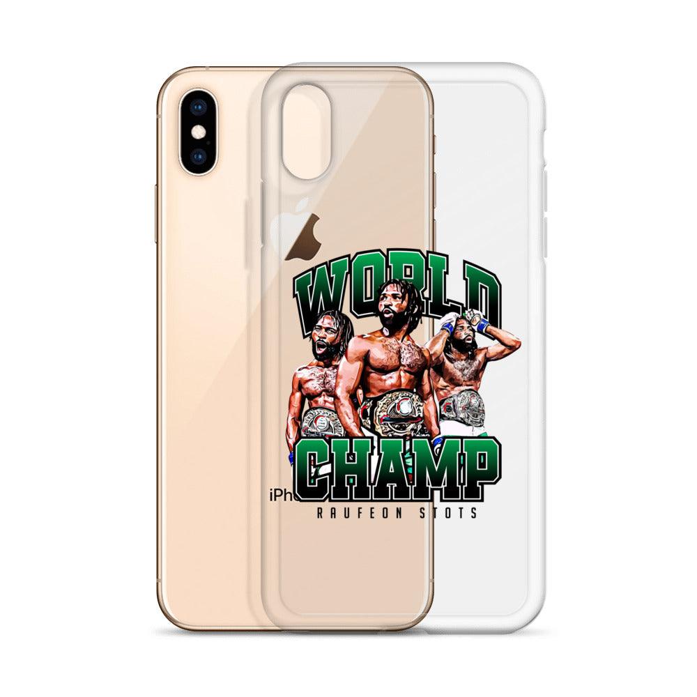 Raufeon Stots "World Champ" iPhone Case - Fan Arch