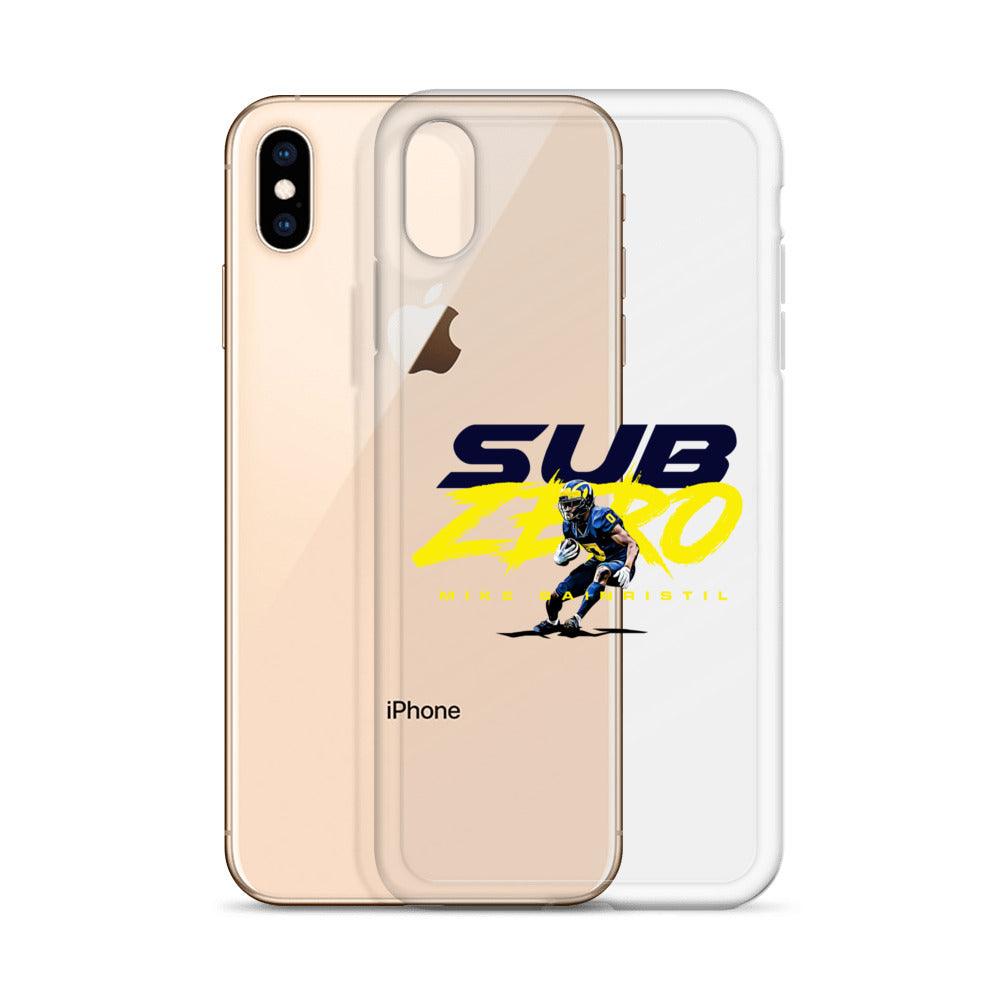 Mike Sainristil "Sub Zero" iPhone Case - Fan Arch