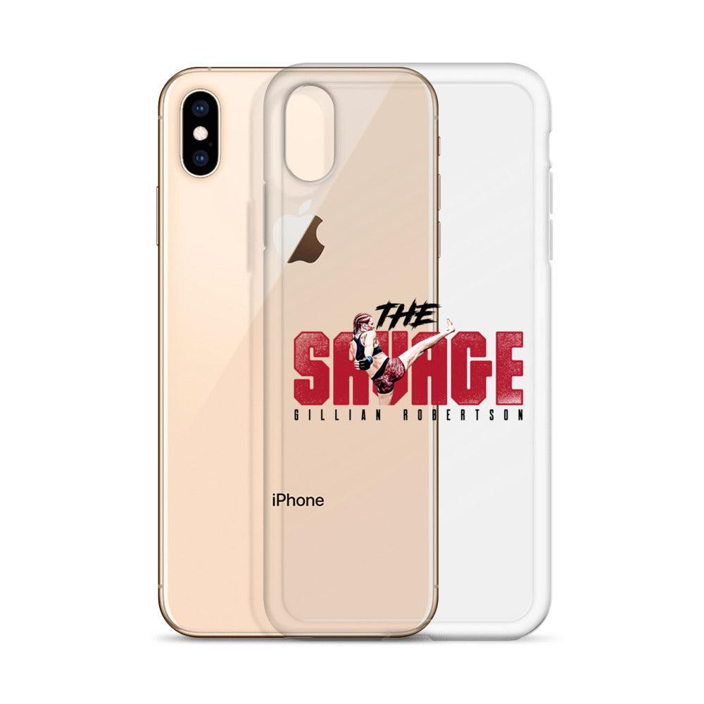 Gillian Robertson "The Savage" iPhone Case - Fan Arch