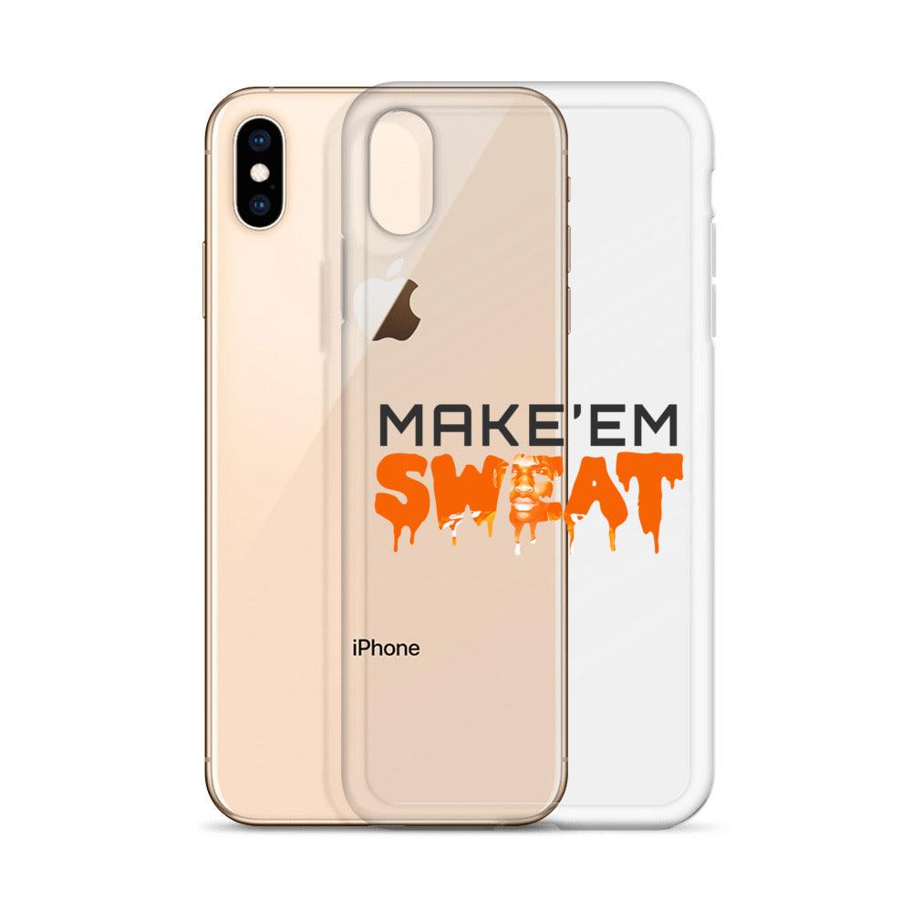 T'Vondre Sweat "Make'Em Sweat" iPhone Case - Fan Arch
