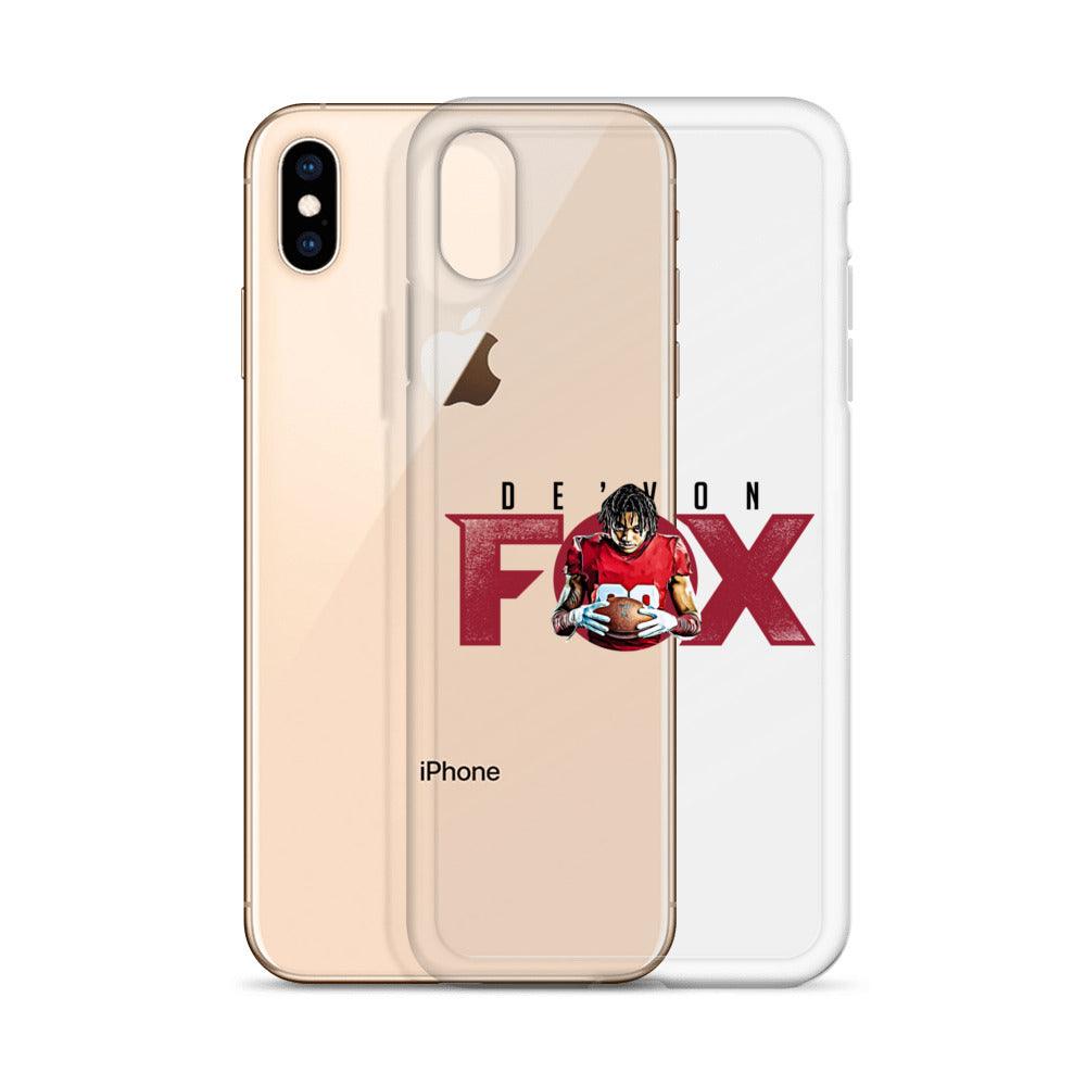 De'Von Fox "Gameday" iPhone Case - Fan Arch