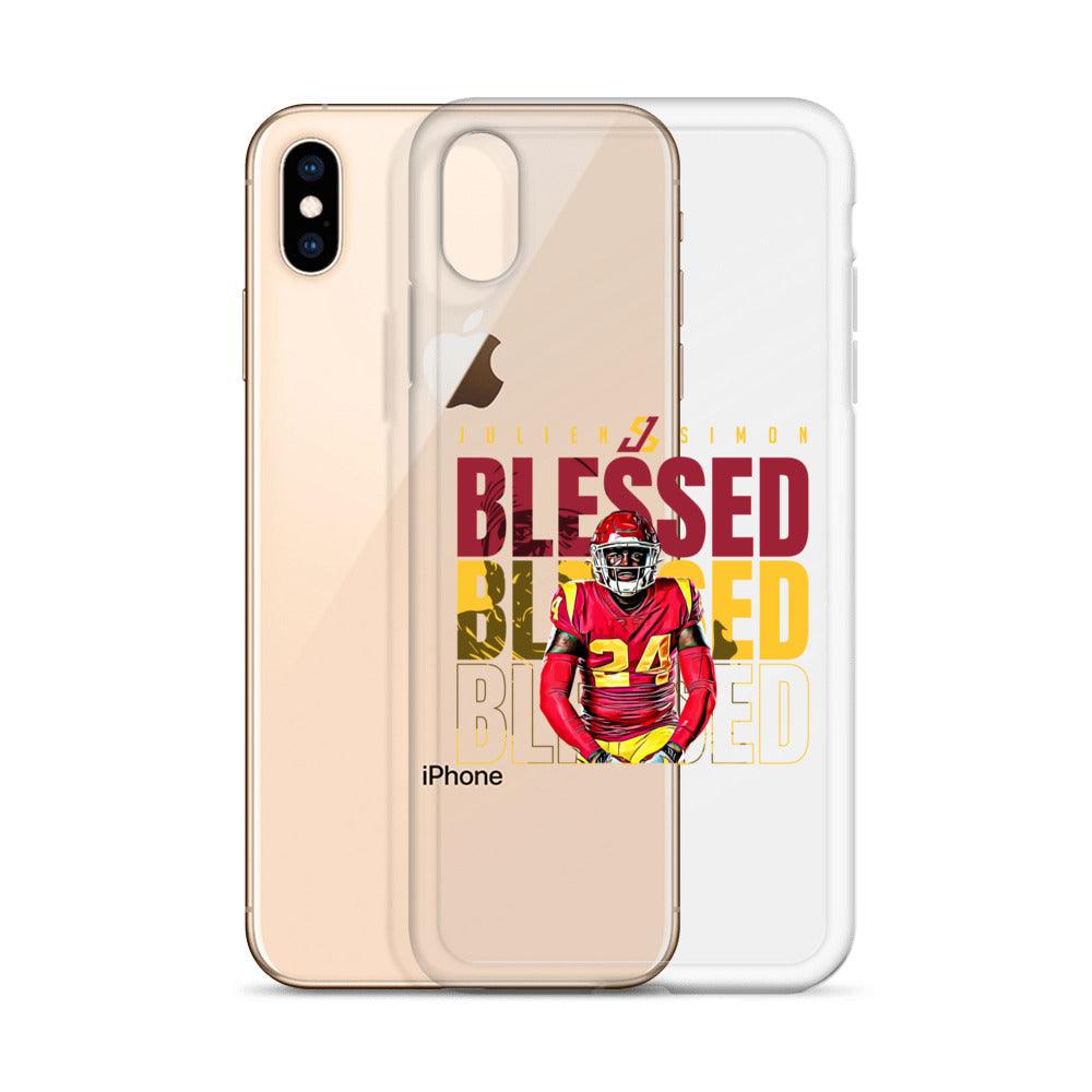 Julien Simon "Blessed" iPhone Case - Fan Arch