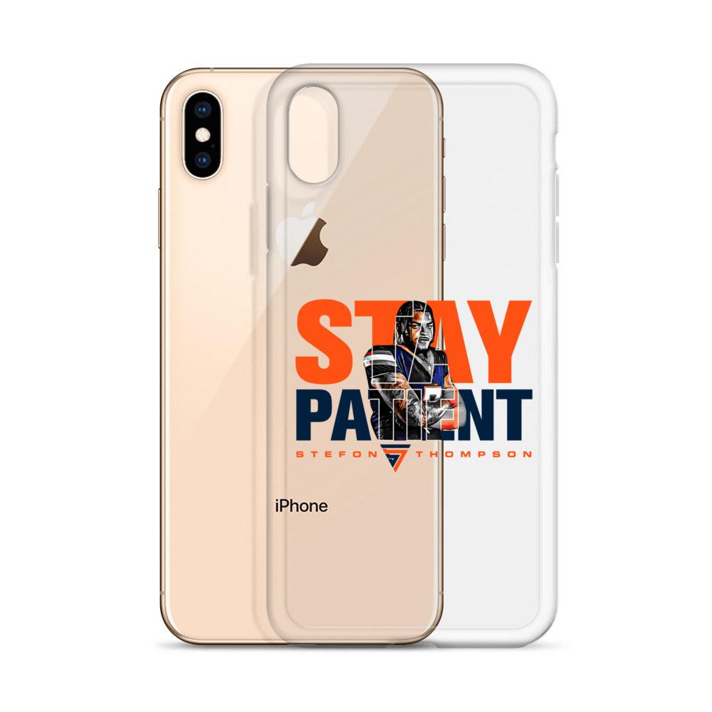 Stefon Thompson "Stay Patient" iPhone Case - Fan Arch