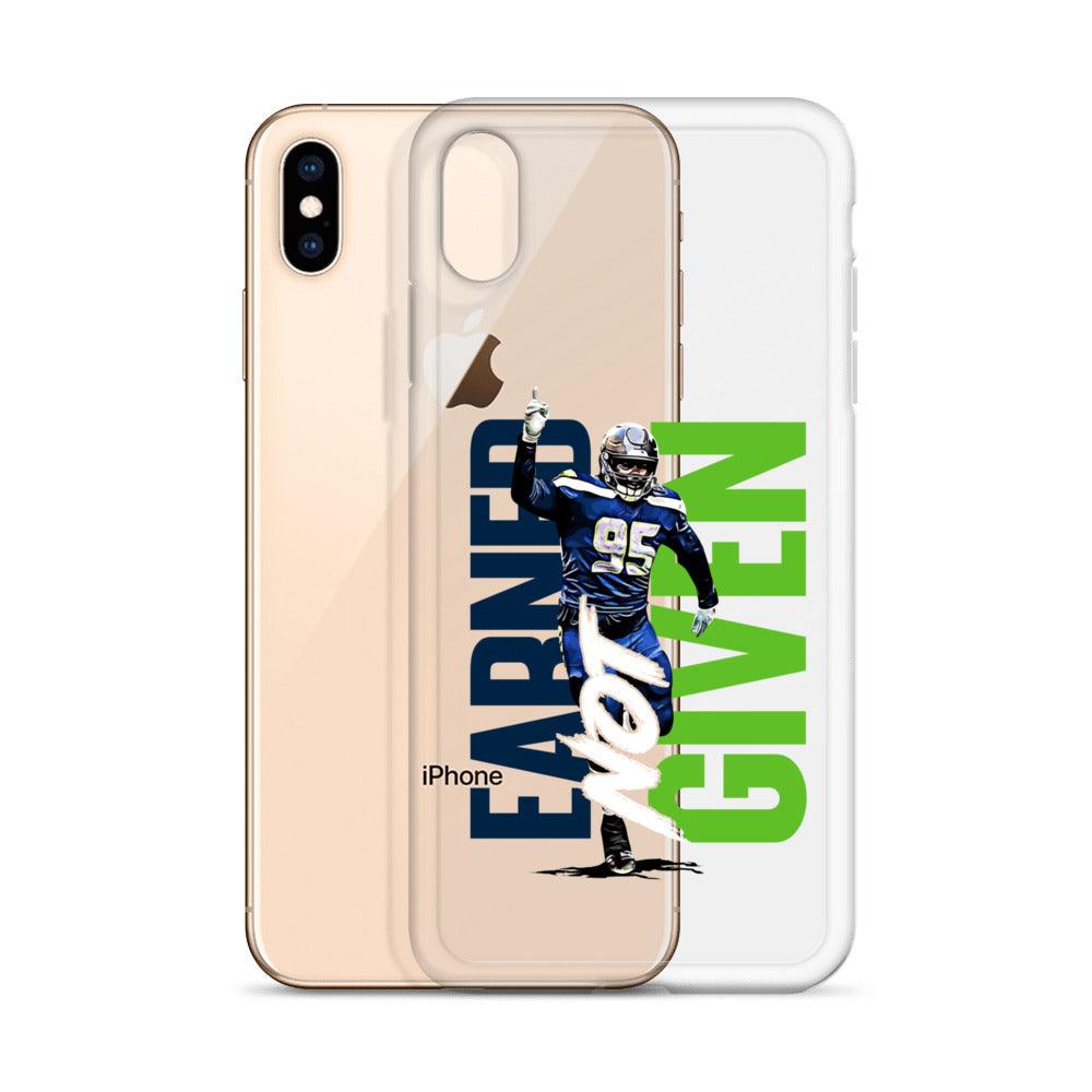 Myles Adams "Earned Not Given" iPhone Case - Fan Arch