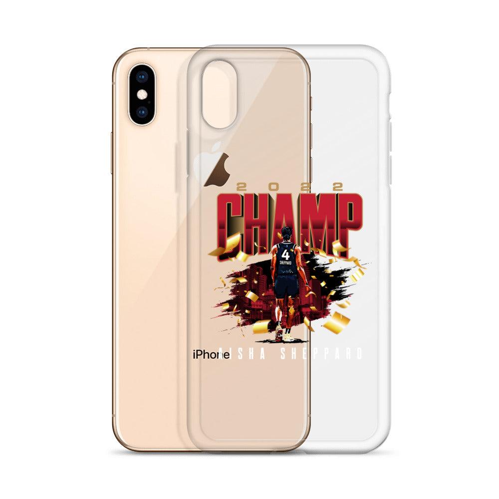 Aisha Sheppard "2022 Champ" iPhone Case - Fan Arch