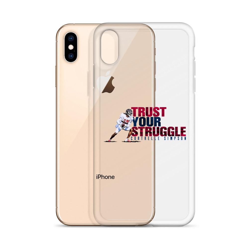 Cortrelle Simpson "Trust Your Struggle" iPhone Case - Fan Arch