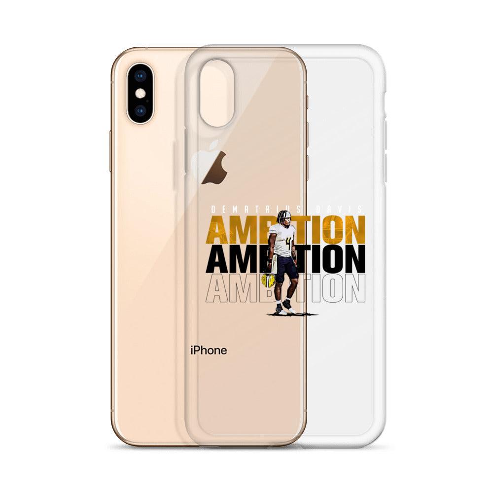 Dematrius Davis "Ambitions" iPhone Case - Fan Arch