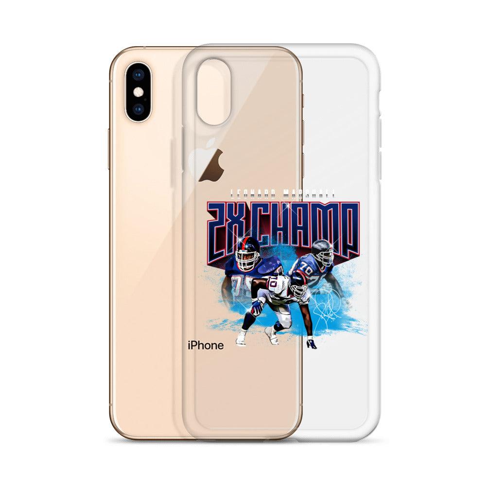 Leonard Marshall "Vintage" iPhone Case - Fan Arch