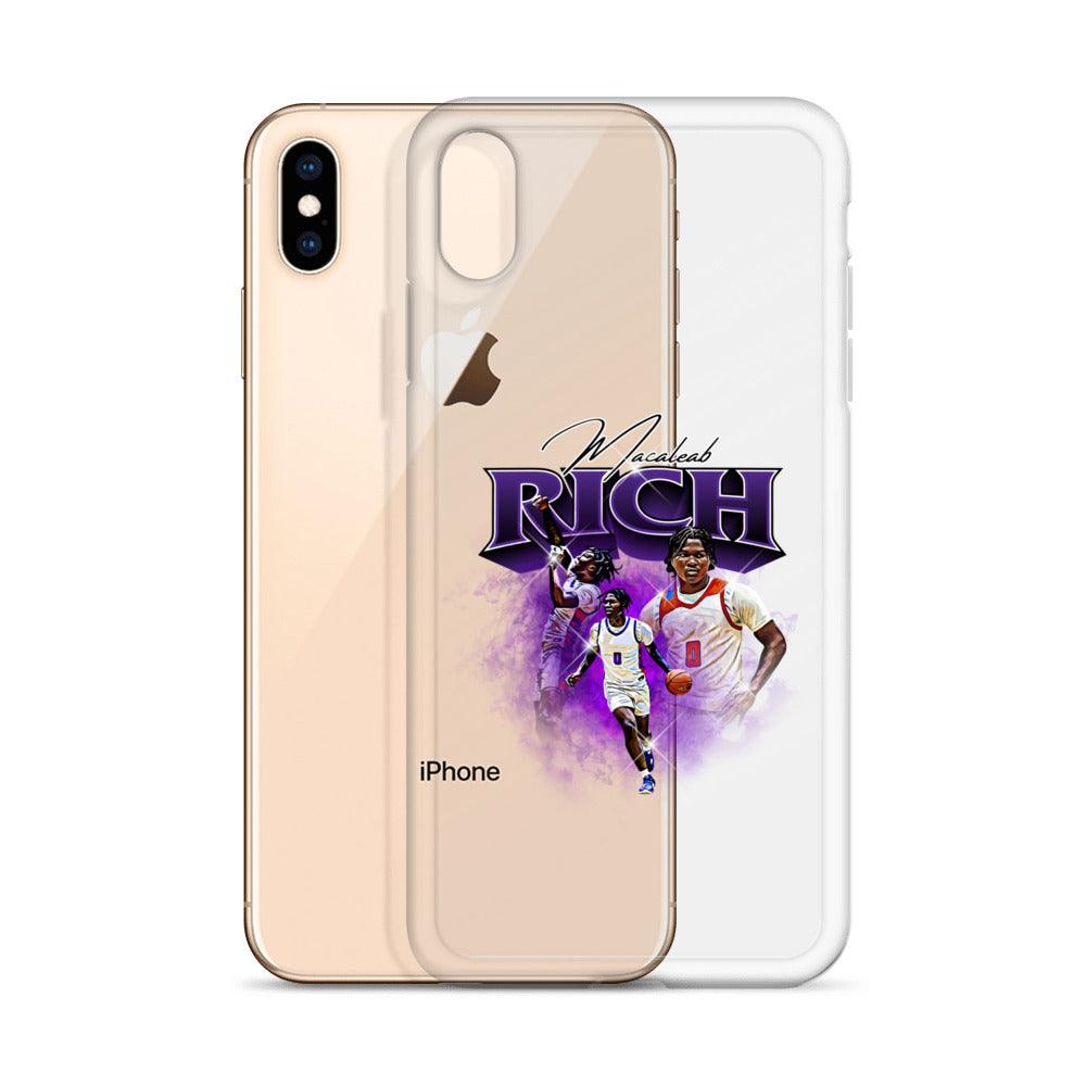 Macaleab Rich "Vintage" iPhone Case - Fan Arch