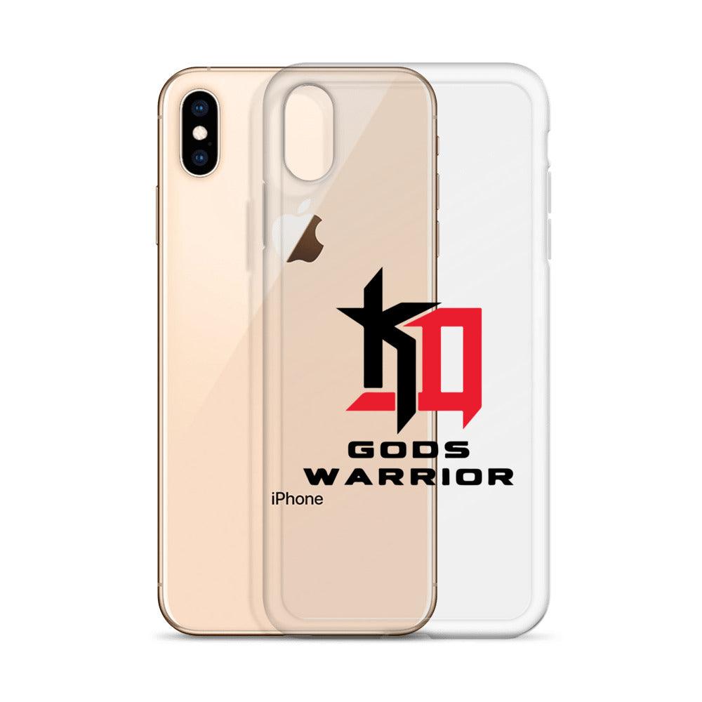 Kailon Davis "God's Warrior" iPhone Case - Fan Arch