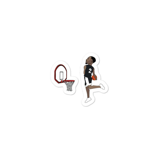 Duke Jones "Above The Rim" sticker - Fan Arch