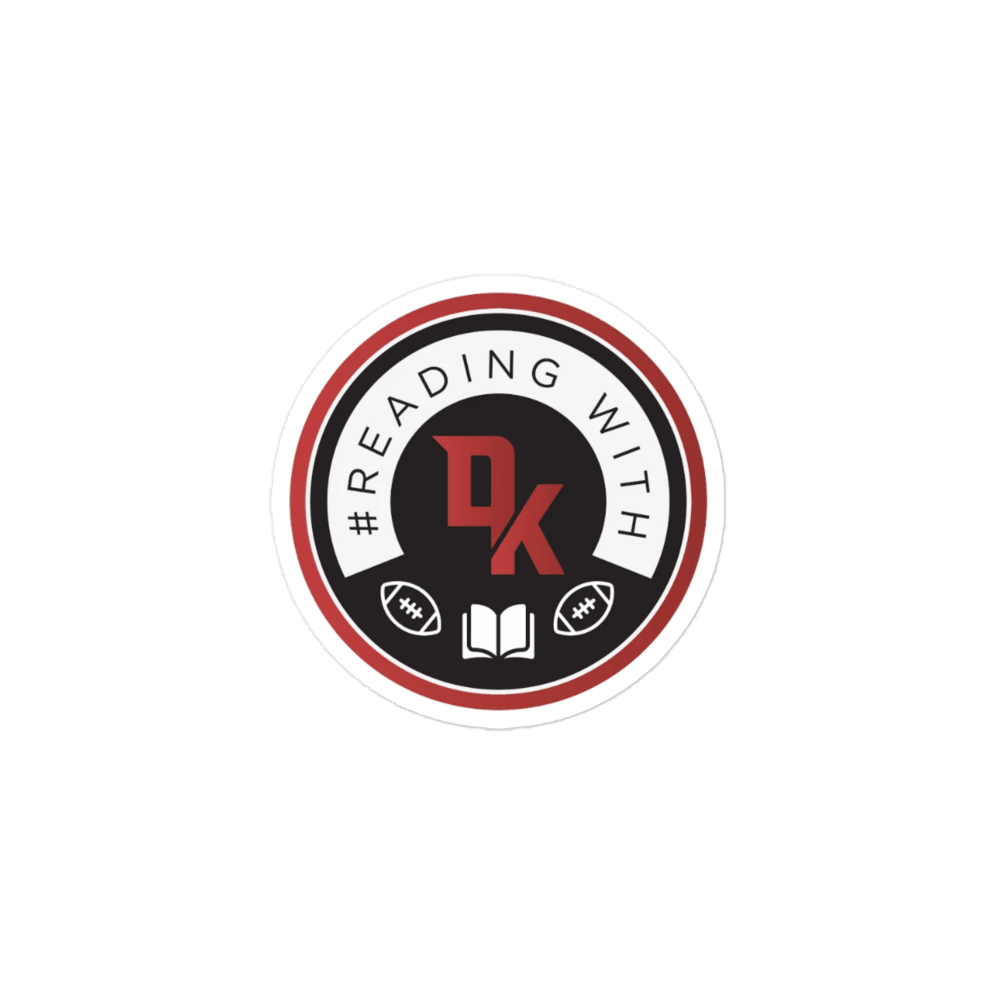 Devon Kennard "Reading With DK" sticker - Fan Arch
