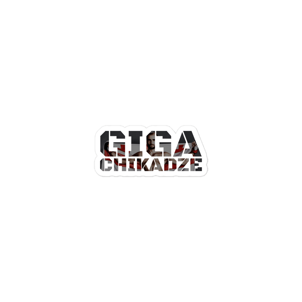 Giga Chikadze "Fight Night" sticker - Fan Arch