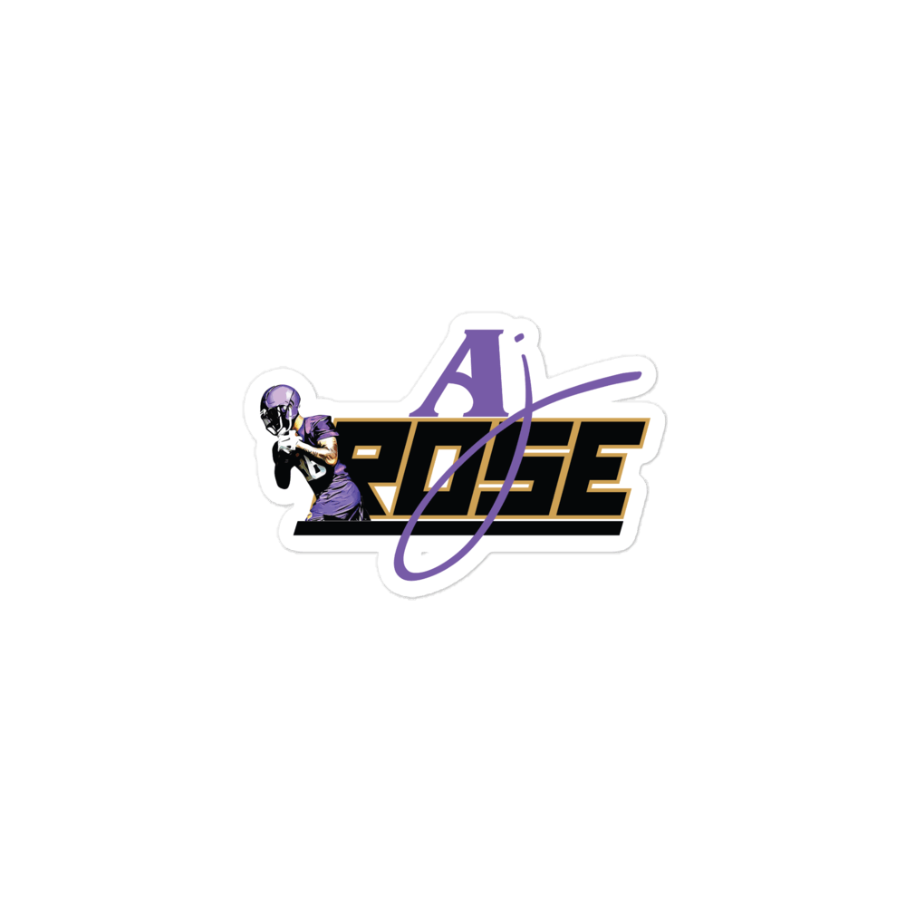 Aj Rose "Level Up" sticker - Fan Arch