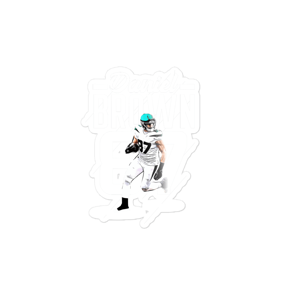 Daniel Brown "Gameday" sticker - Fan Arch