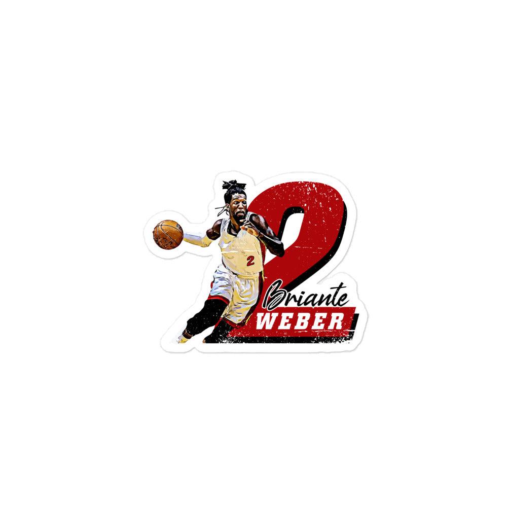 Brianté Weber "Gameday" sticker - Fan Arch
