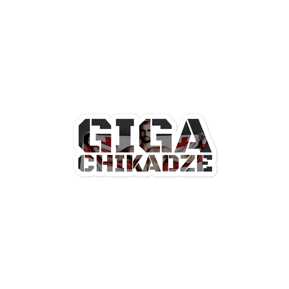 Giga Chikadze "Fight Night" sticker - Fan Arch