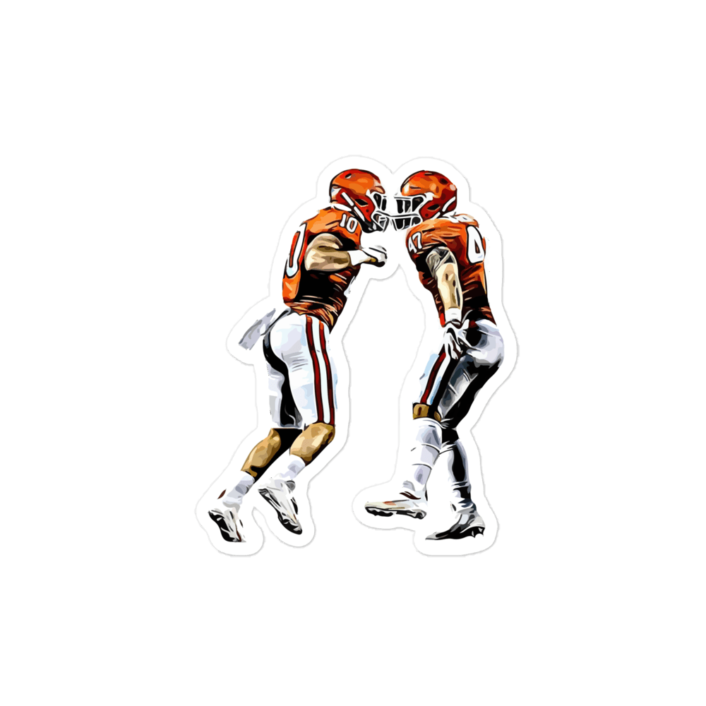 The Bruise Brothers " Celebrate " sticker - Fan Arch