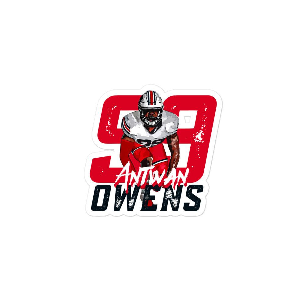 Antwan Owens "Limited Edition" sticker - Fan Arch